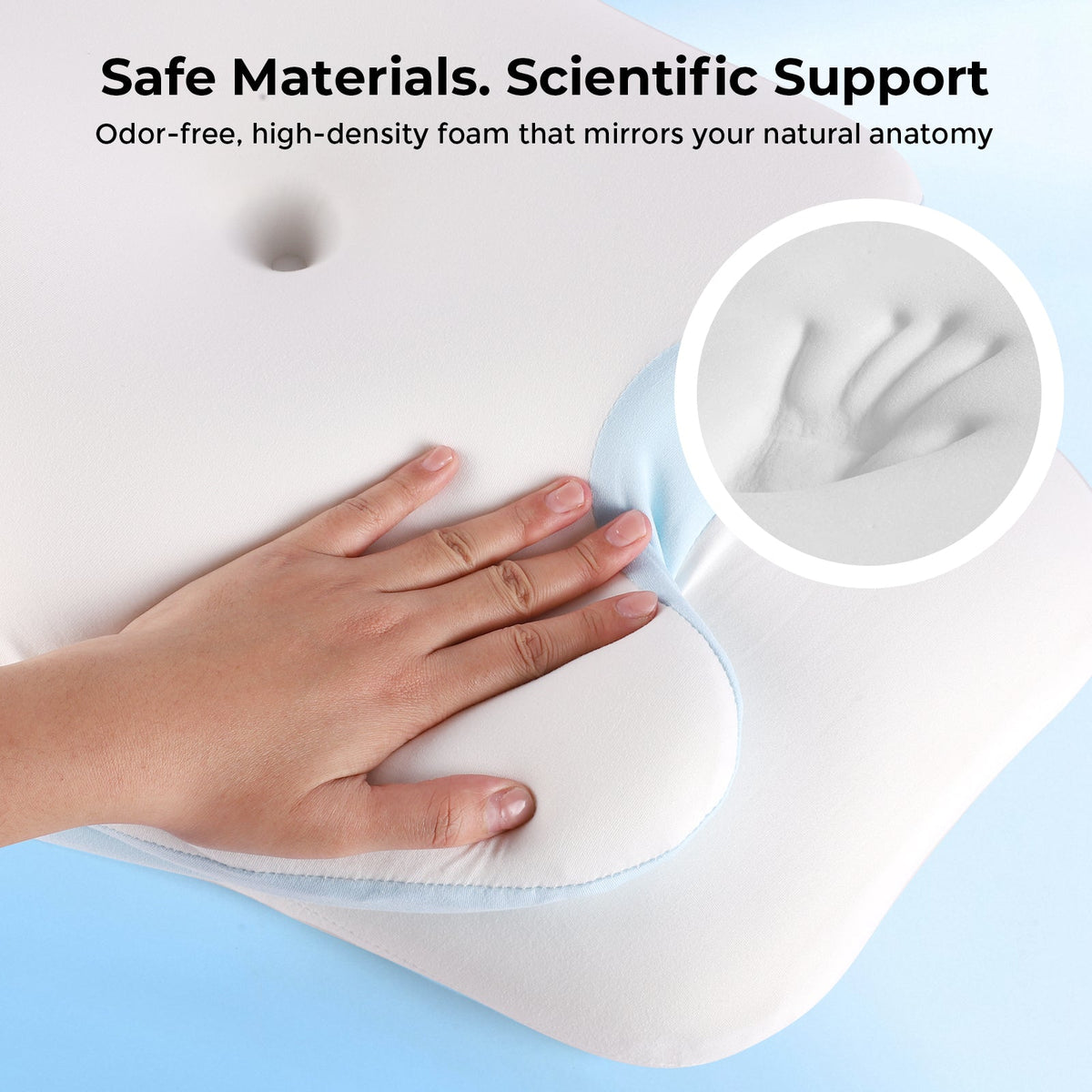 VelaSleep Pillow slow-rebound memory foam